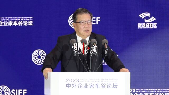 【视频】2023中外企业家车谷论坛在汉举办,大咖云集为汽车产业发展建言献策