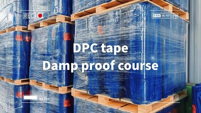 #源头实力厂家 DPC 防水带#生产车间现场 DPC tape Damp proof course#支持定做各种尺寸