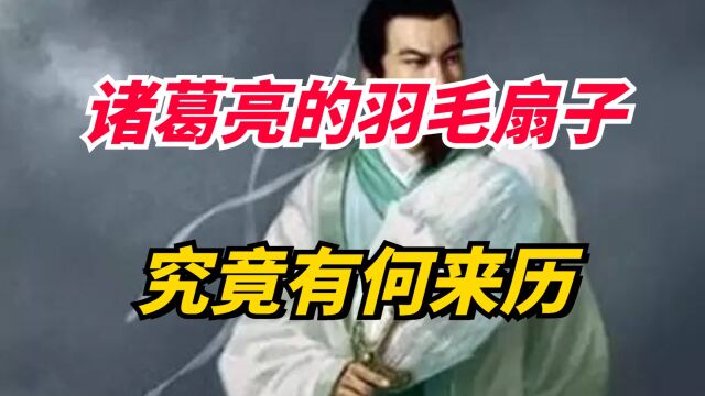 诸葛亮为何总是手持一把羽扇,到底是否暗藏玄机?又有何来历?