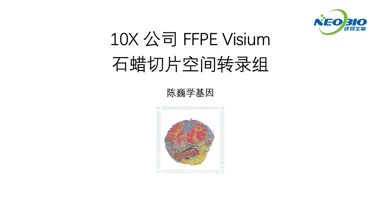 【陈巍学基因】FFPE Visium 石蜡切片空间转录组