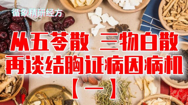 从五苓散、三物白散来再谈结胸证的病因病机(1)