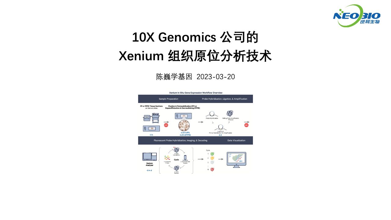 【陈巍学基因】Xenium 组织原位分析技术