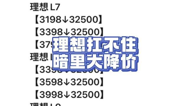 理想优惠这么大了,你动心了吗?#理想汽车 #新能源汽车