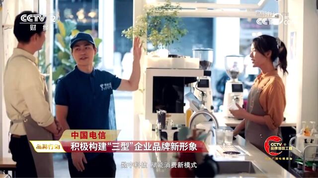 中国电信积极构建服务型、科技型、安全型企业品牌新形象.