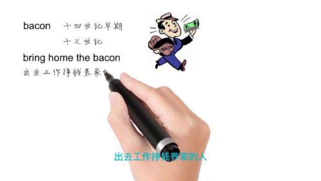 Jason:英语思维解密,为什么bring home the bacon表示养家糊口,轻松学英语