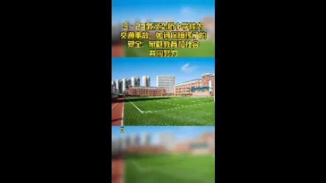 5ⷲ3武汉弘桥小学校内交通事故,如何保障孩子的安全:家庭教育和社会共同努力