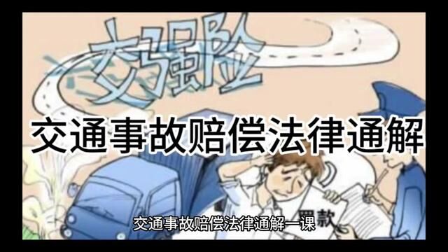 交通事故赔偿法律通解