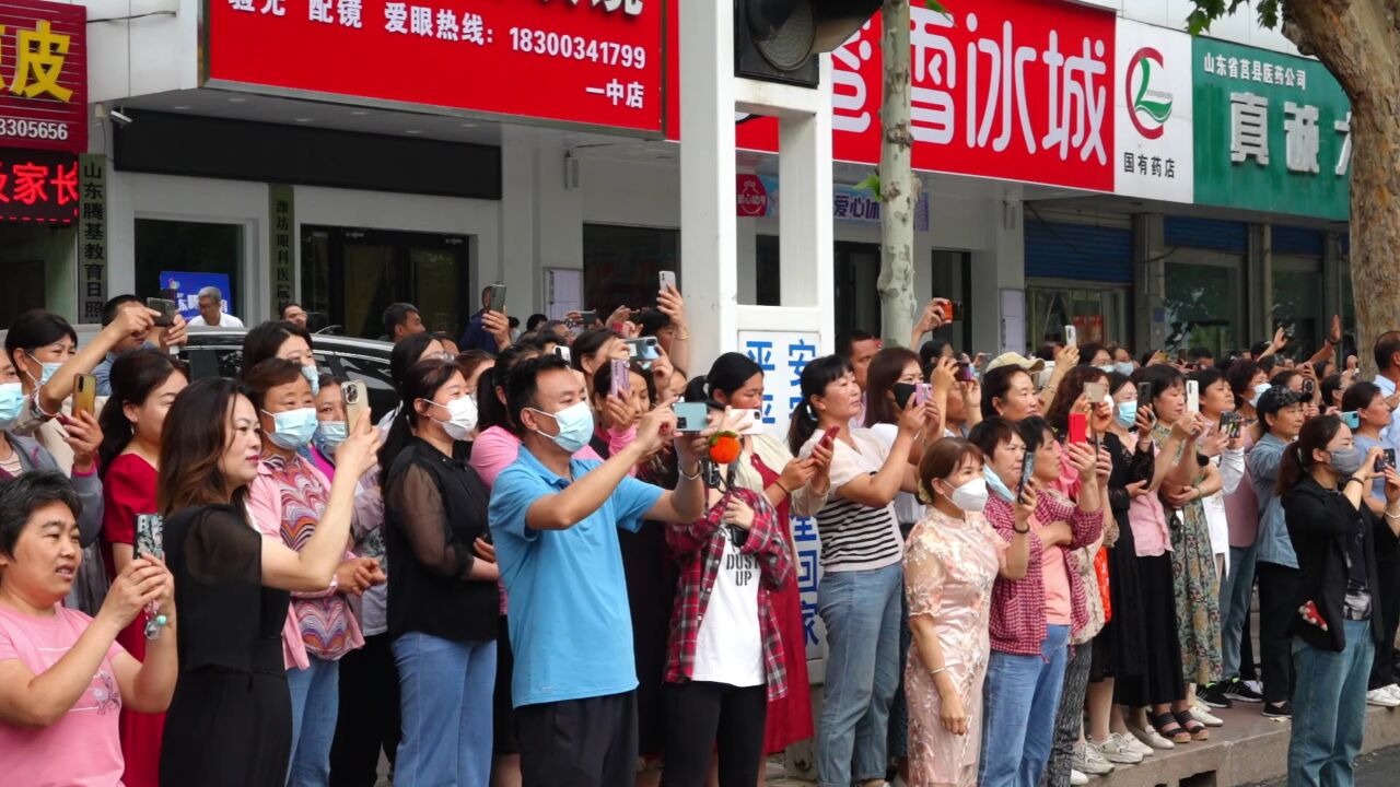 乘风破浪!山东日照莒县高考首日直击