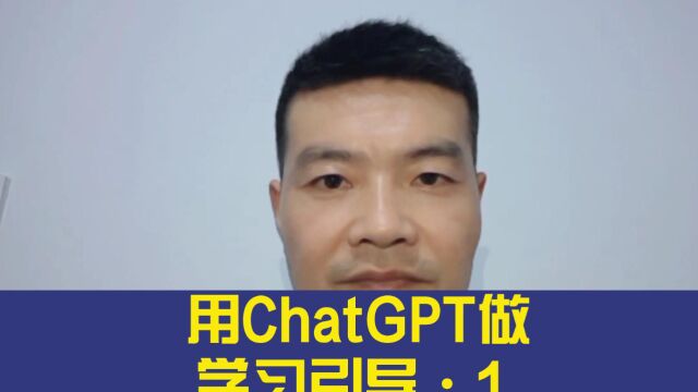 如何用ChatGPT引导我们高效学习(高阶)