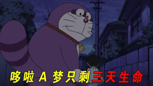 哆啦A梦只剩3天的生命！他竟然被外星生物寄生了，变成了一只紫色大狸猫！