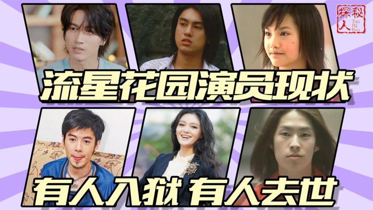 《流星花园》8位主演现状:有人入狱有人离世,混得一个不如一个