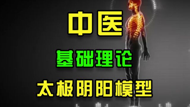 结合中医基础理论,我们来看看这个太极阴阳模型都表达了什么?