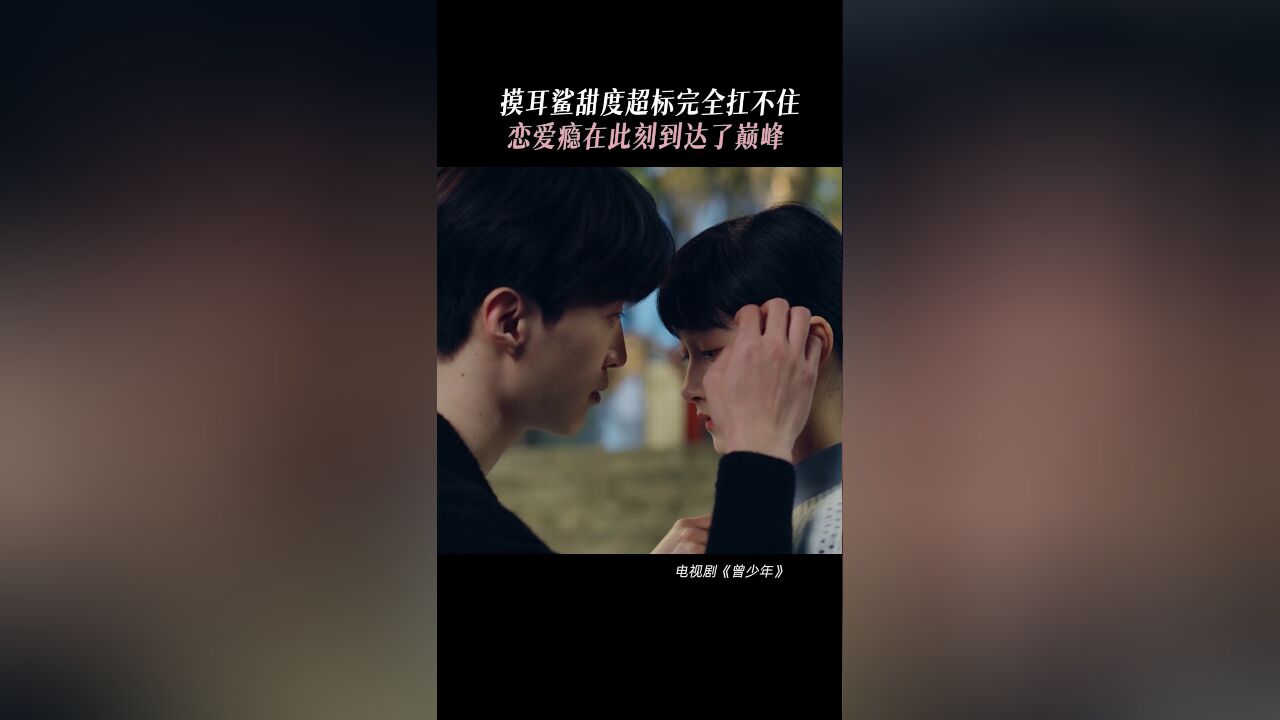 曾少年丨杨澄动真心,甜蜜摸耳朵,细心打听谢乔喜好