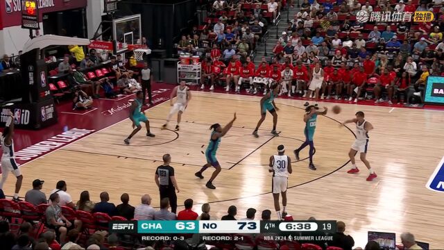 NBA夏季联赛 黄蜂vs鹈鹕全场回放
