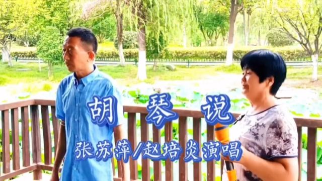 张苏萍/赵培炎PK张苏萍/王敬涛演唱《胡琴说》作曲 : 孟庆云 演唱:汤非/王莉 胡琴对你说 爱是一条河花开花落岁月长 从你指尖流过