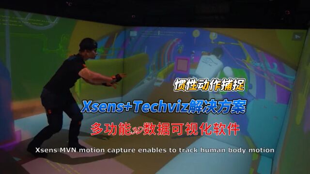 搜维尔科技:Xsens惯性动捕+Techviz多功能3D数据可视化软件解决方案