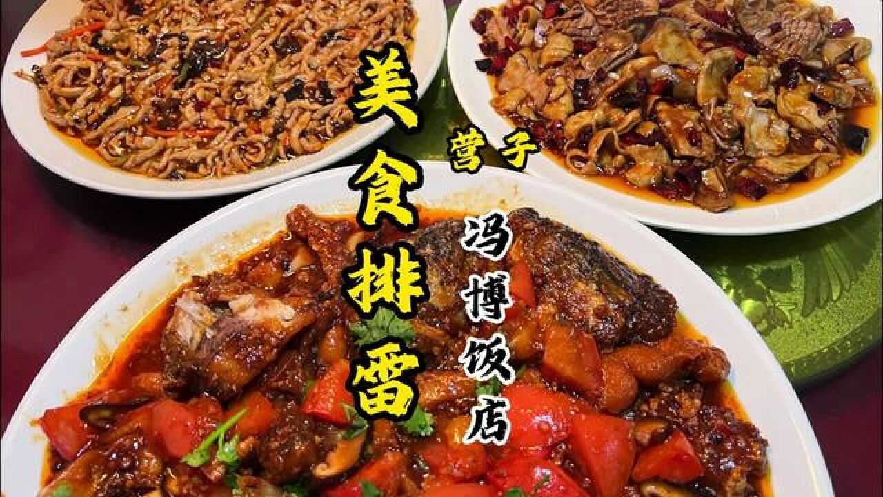 营子美食排雷,探店系列之冯博饭店|承德美食