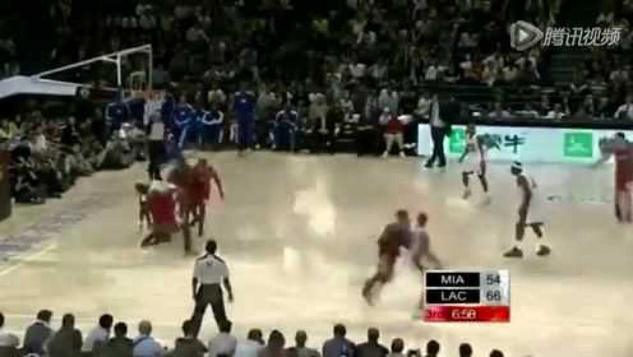 2012年NBA中国赛上海站 热火8999快船