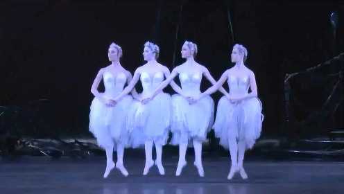 【芭蕾】各版《天鹅湖》四小天鹅之舞高清合辑-雪颈霜毛向天歌