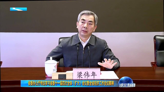 省委办公厅传达学习省委十一届四次全体(扩大)会议暨全省经济工作会议精神