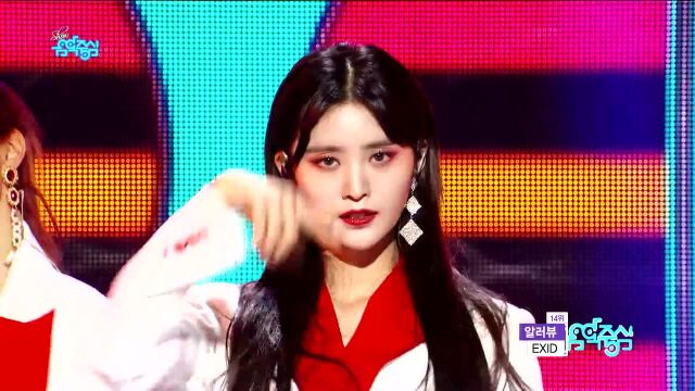 60FPS 1080P | EXID  I Love You, 이엑스아이디  알러뷰 Show Music Core 20181201