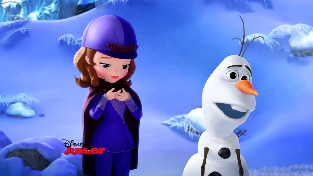 Sofia Meets Olaf | Sofia the First | Disney Junior