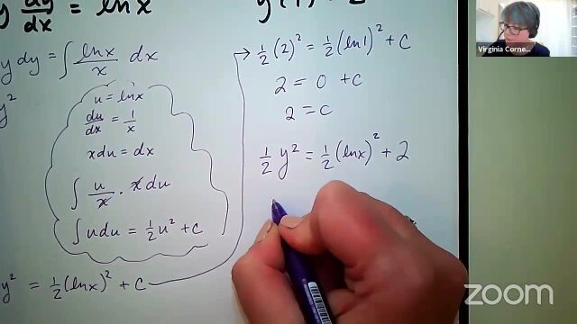 AP Calculus AB 7.7 Finding Particular Solutions to Differential Equations [Part 2]