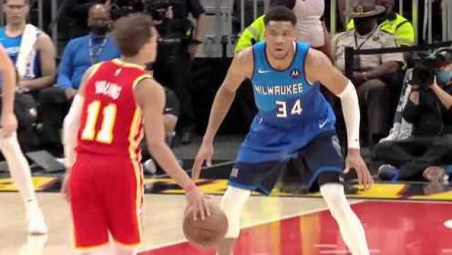 28日NBA最佳镜头 特雷杨logo三分迎射字母哥