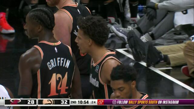 NBA常规赛：热火vs老鹰原声解说全场回放