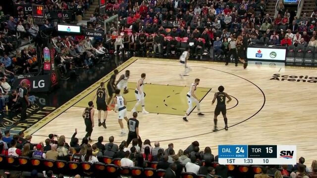 NBA常规赛：独行侠vs猛龙中文解说全场回放