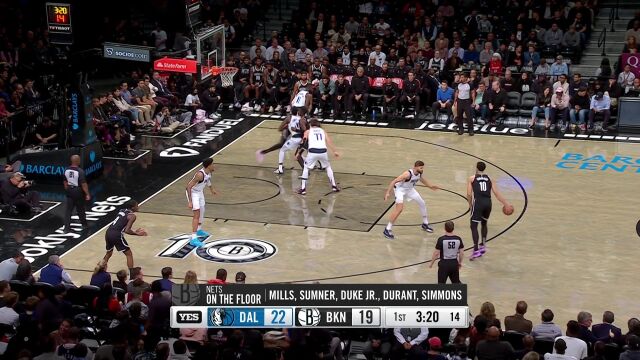 NBA常规赛：独行侠vs篮网 中文解说全场回放