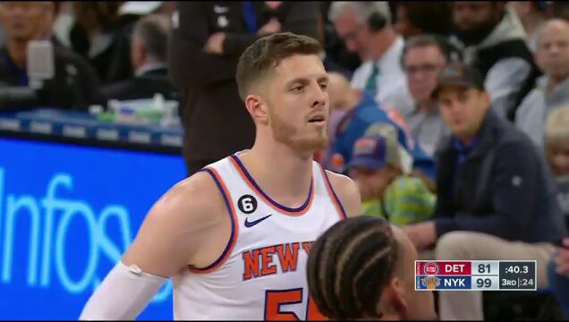 NBA常规赛：活塞vs尼克斯第3节中文解说回放