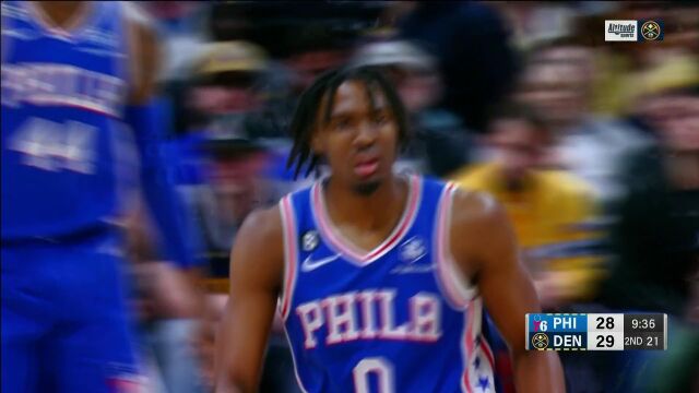 76人vs掘金第2节中文解说回放