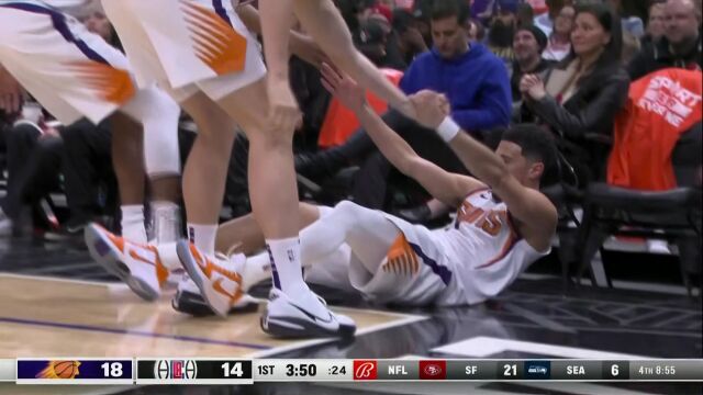 NBA常规赛：太阳vs快船中文解说全场回放