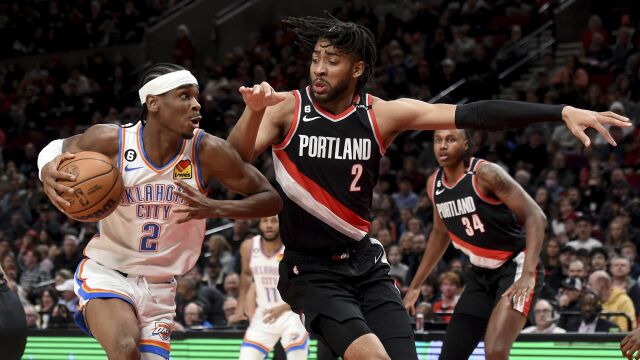 雷霆138-129开拓者 亚历山大44分7篮板对轰利拉德