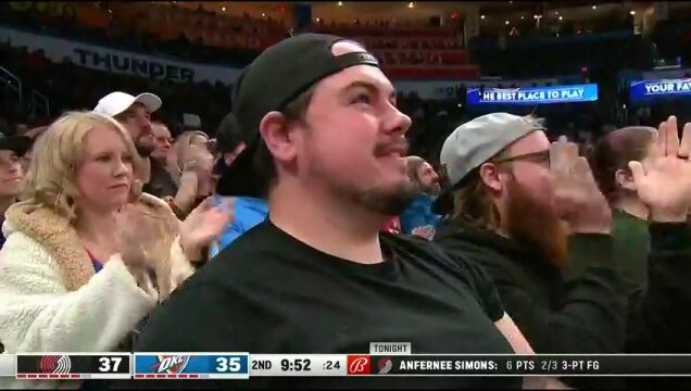 NBA常规赛：开拓者vs雷霆中文解说全场回放