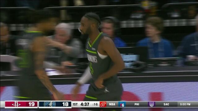  NBA常规赛：火箭vs森林狼中文解说全场回放