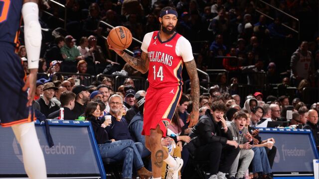 英格拉姆vs尼克斯集锦 19+4+3无视防守把球扔进