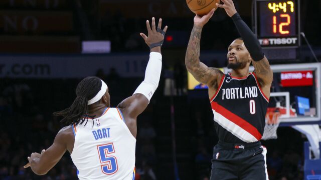 开拓者98-101雷霆 亚历山大27+6雷霆险胜开拓者