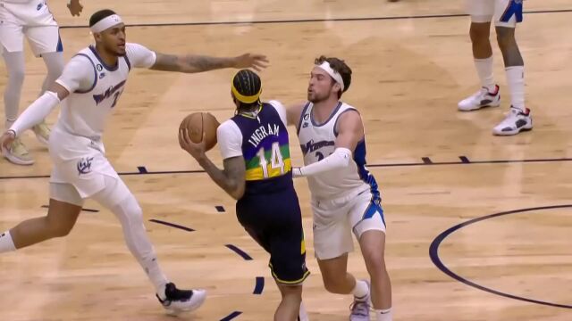 手感来了怎么打怎么有 英格拉姆连续杀入连得4分