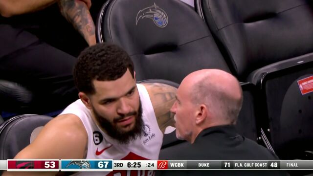 NBA常规赛：猛龙vs魔术第3节中文解说回放