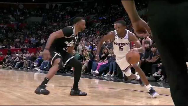 NBA常规赛：国王vs快船加时赛1中文解说回放