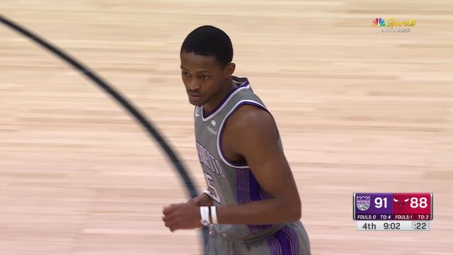 国王vs公牛精华回放 德罗赞33分福克斯32分献0.7秒准绝杀逆转取胜