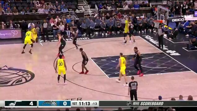 爵士vs魔术第1节中文解说回放