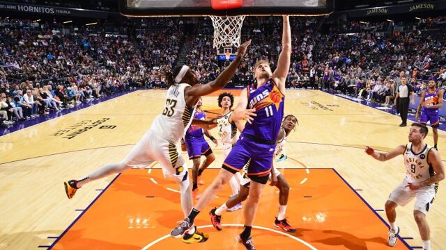 NBA·太阳送步行者七连败