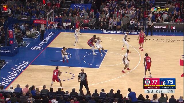 小小巴图姆也想帽我？ 恩比德霸王举鼎暴力虐筐