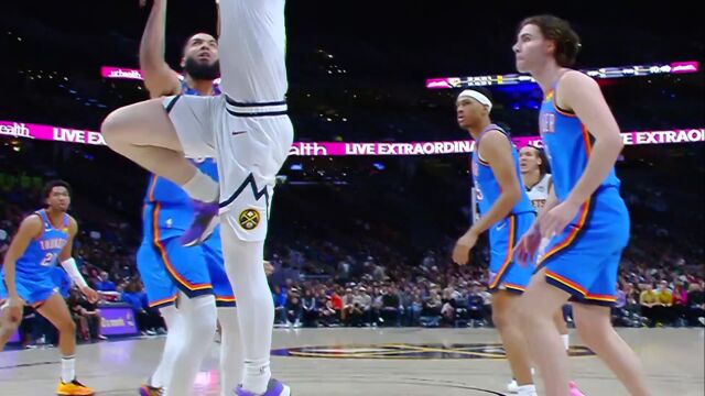 NBA常规赛：森林狼vs火箭第1节英文原声回放