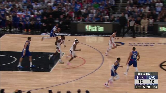 就是不讲武德 巴图姆背后盖帽布克猝不及防