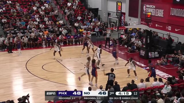 哈勒vs鹈鹕集锦 鹈鹕登场砍下全场最高21分无力回天