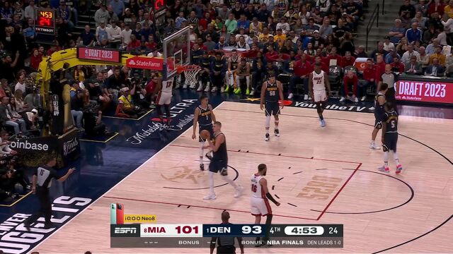 擎天白玉柱，架海紫金梁！阿德巴约接球顺步突破势大力沉肆虐篮筐